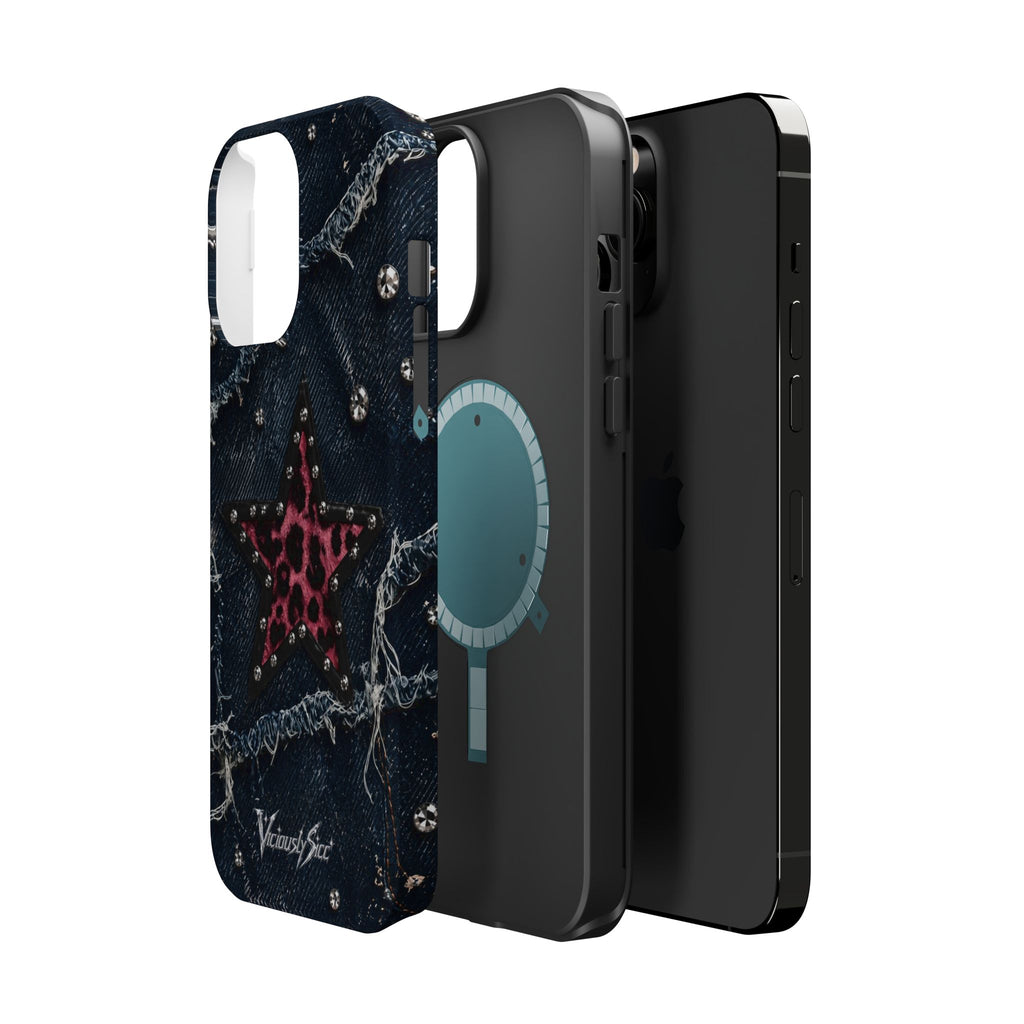 Denim Star Phone Case
