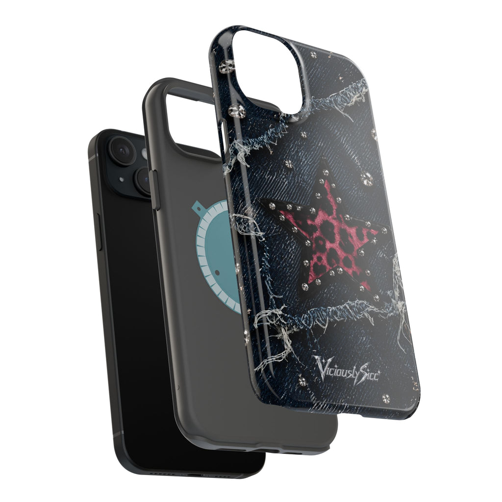 Denim Star Phone Case