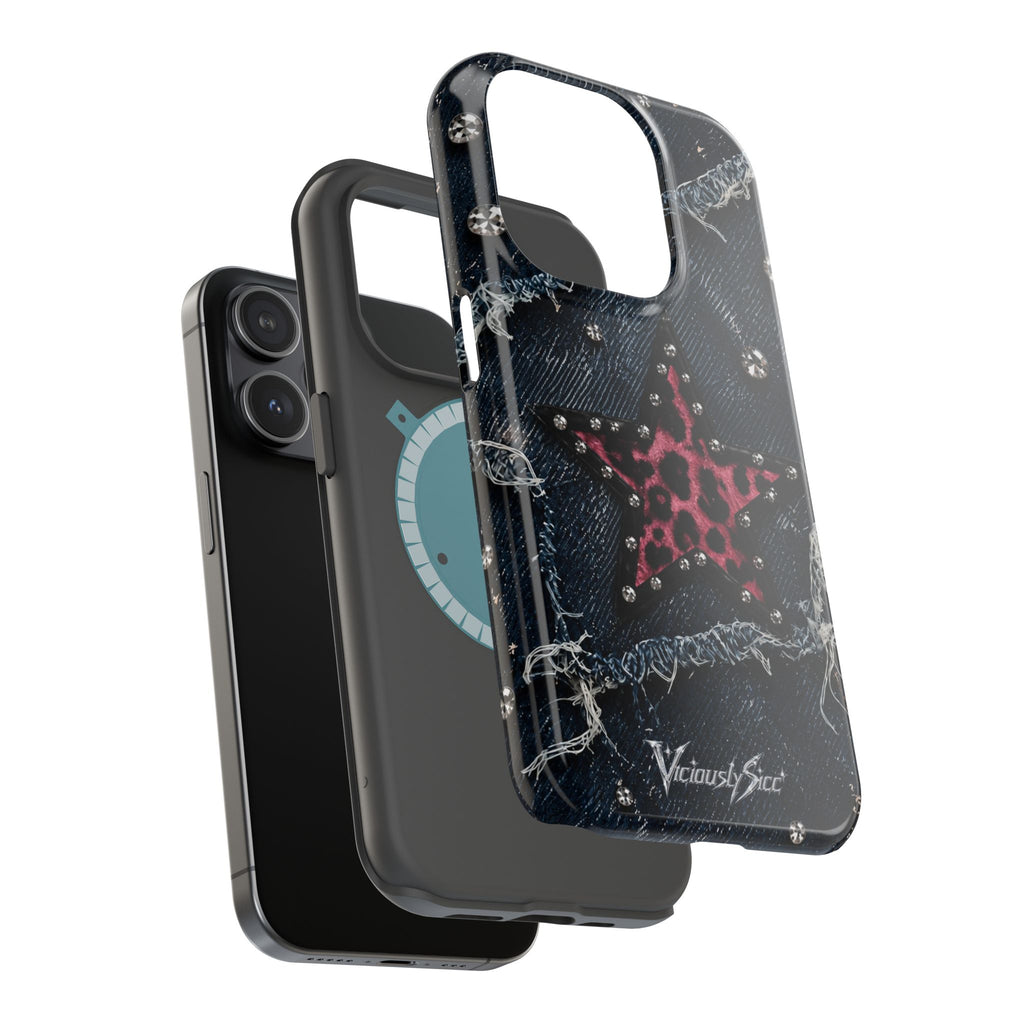 Denim Star Phone Case