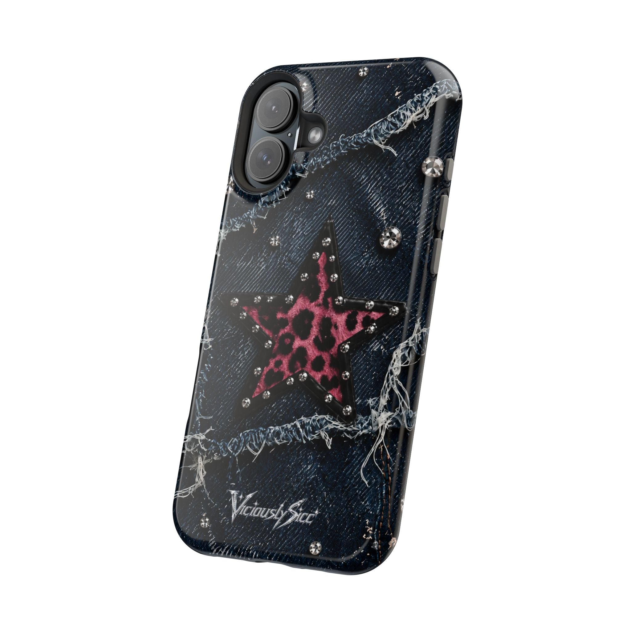 Denim Star Phone Case