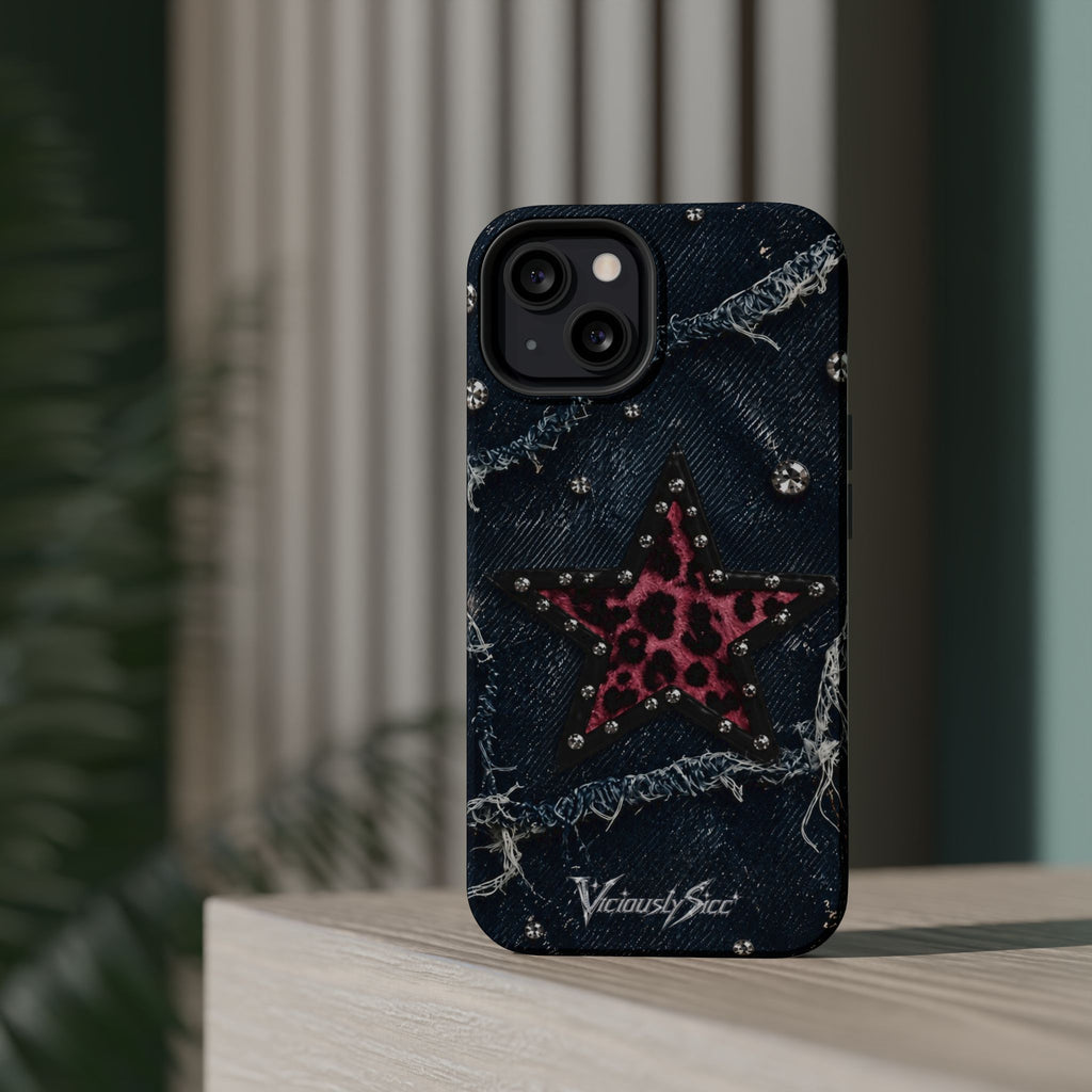 Denim Star Phone Case