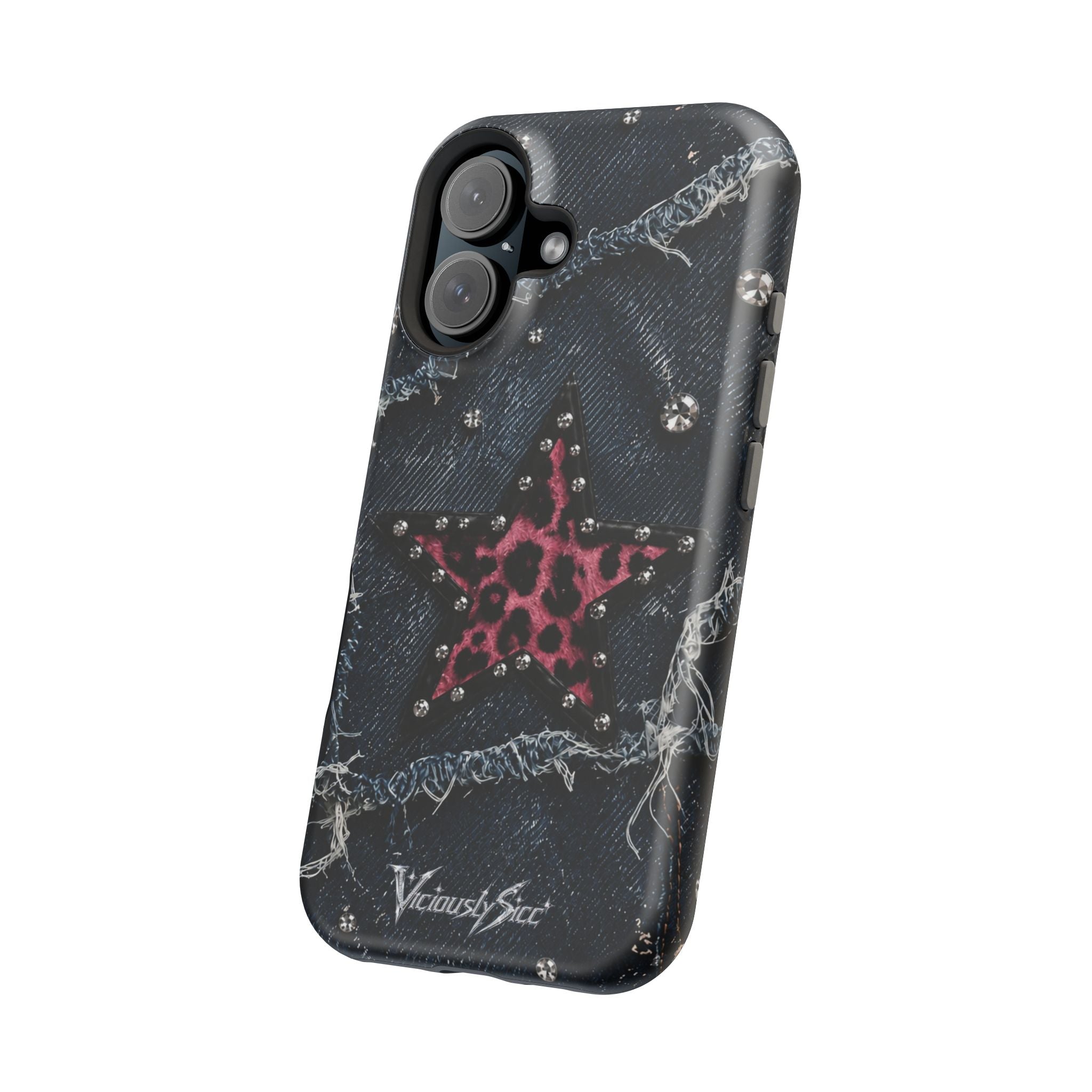 Denim Star Phone Case