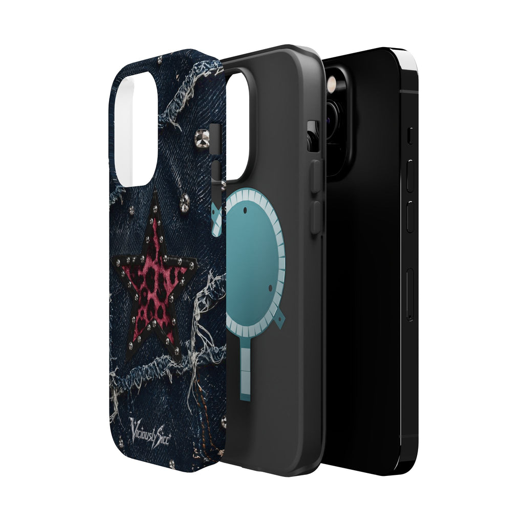 Denim Star Phone Case
