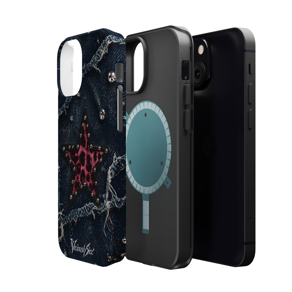 Denim Star Phone Case