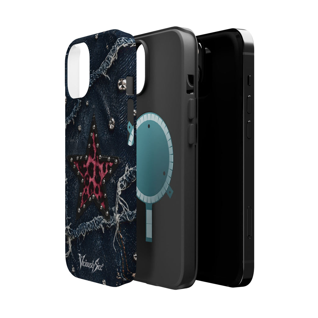 Denim Star Phone Case