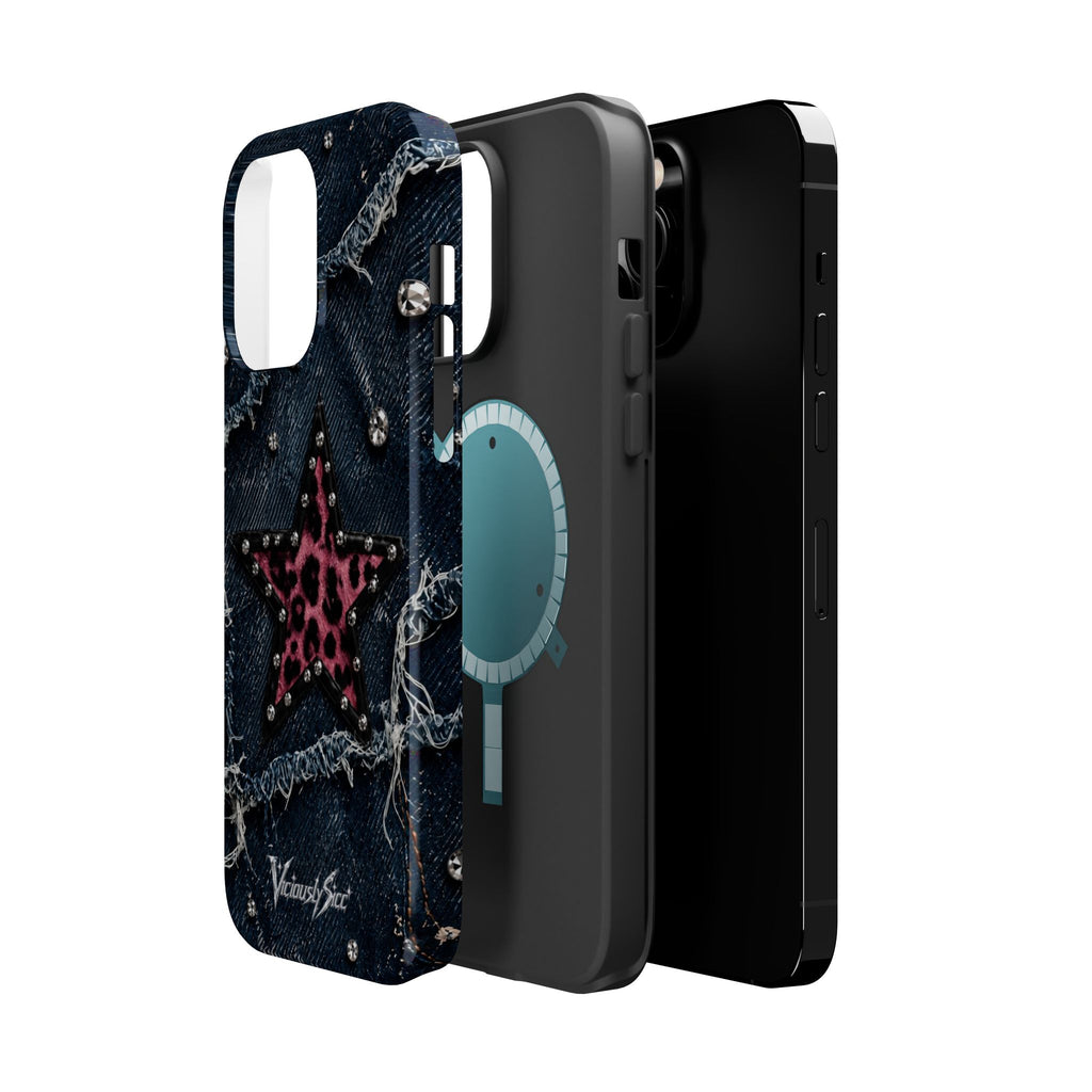 Denim Star Phone Case