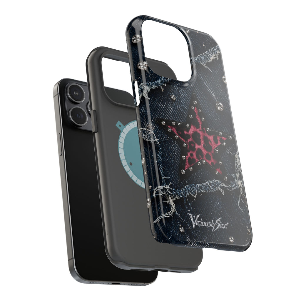 Denim Star Phone Case