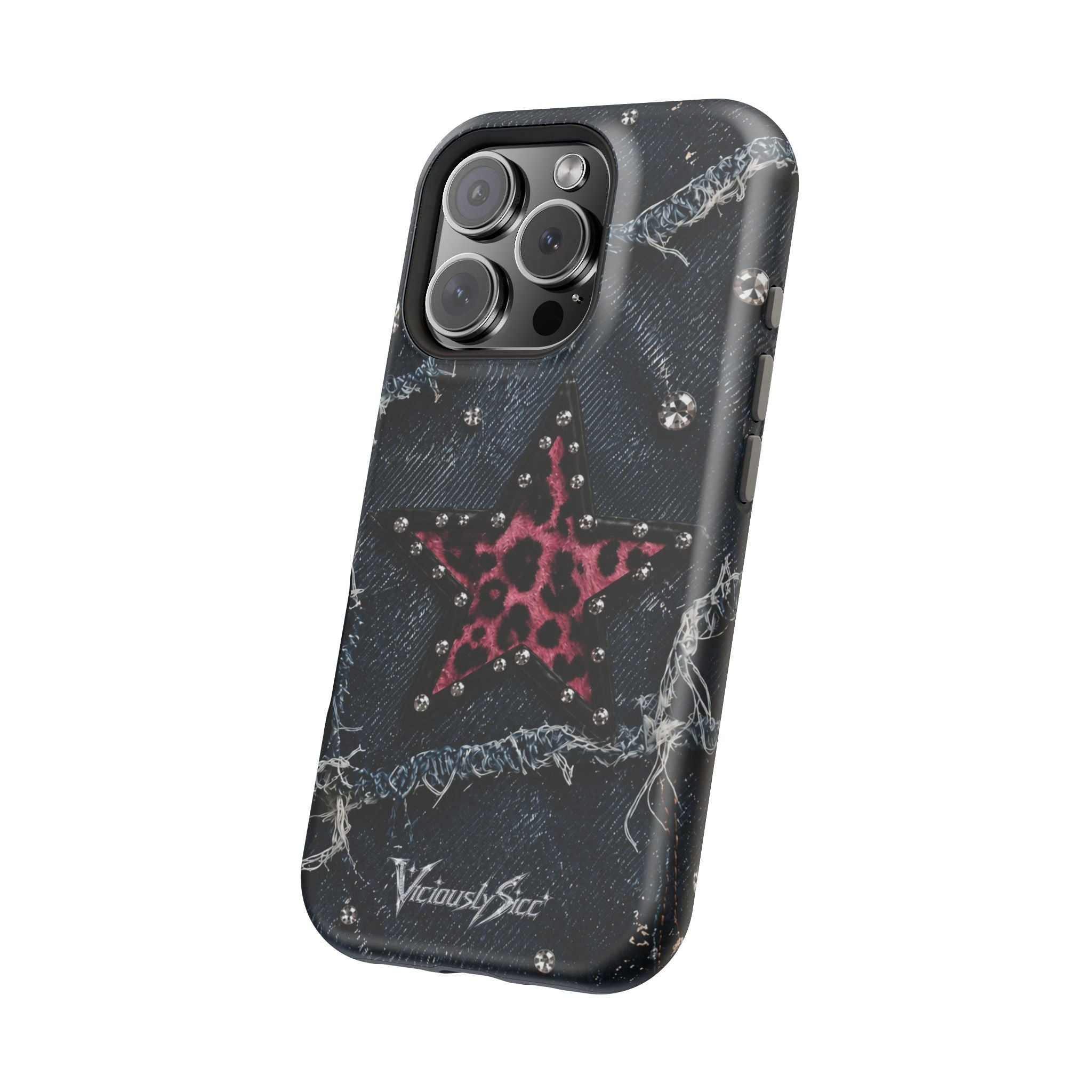 Denim Star Phone Case