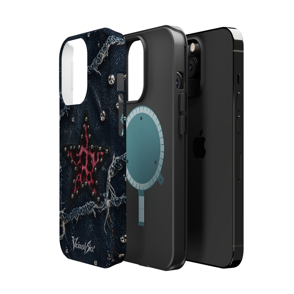 Denim Star Phone Case