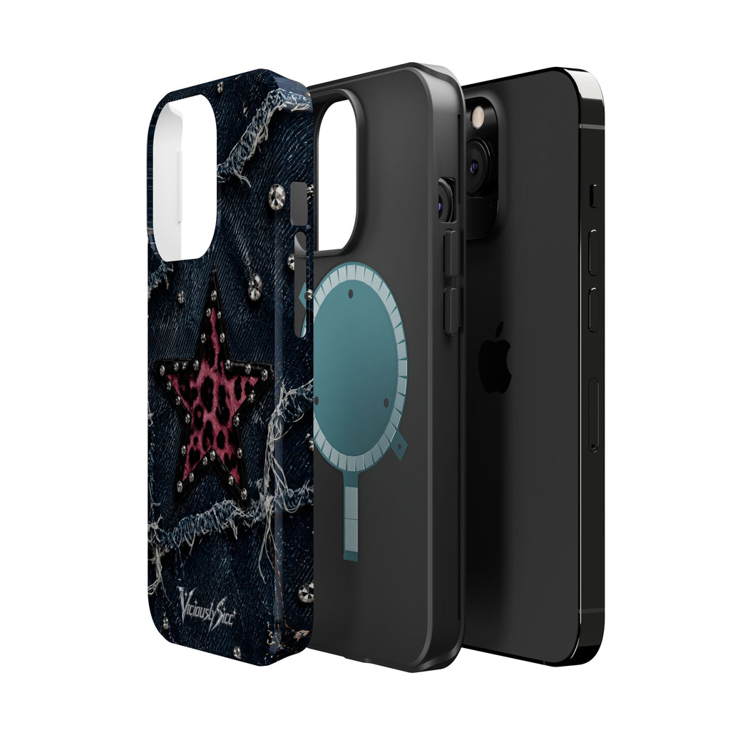 Denim Star Phone Case