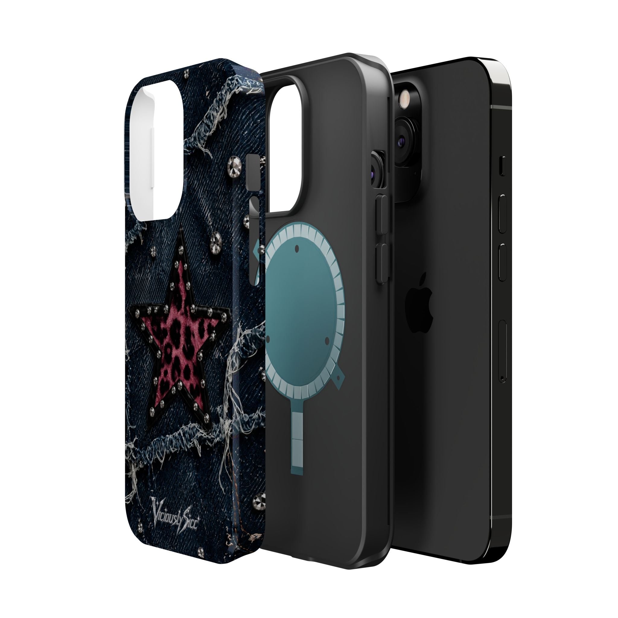 Denim Star Phone Case