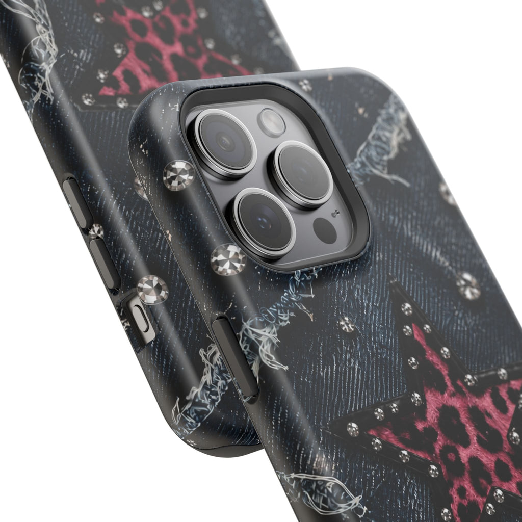 Denim Star Phone Case
