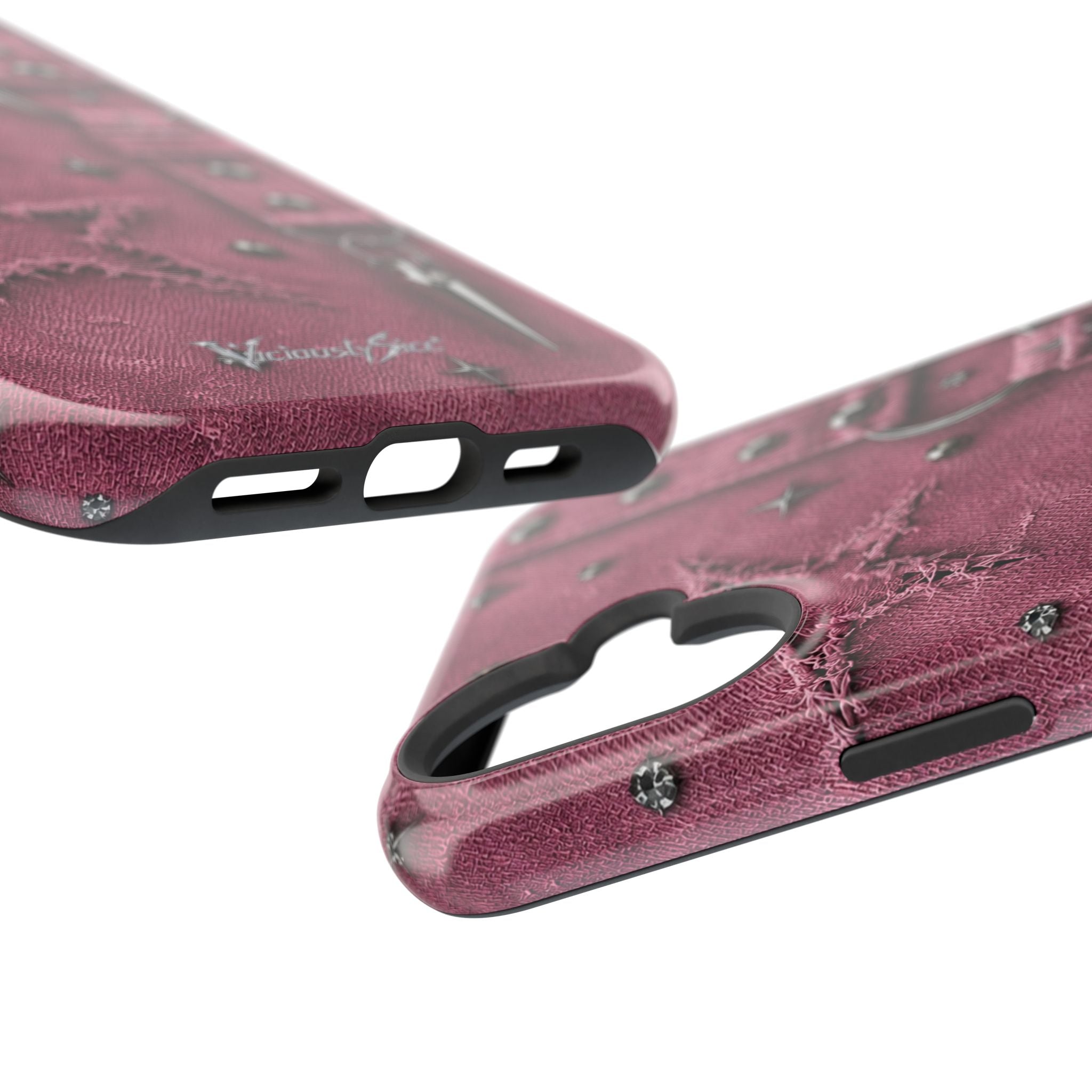 Pink Denim Phone Case