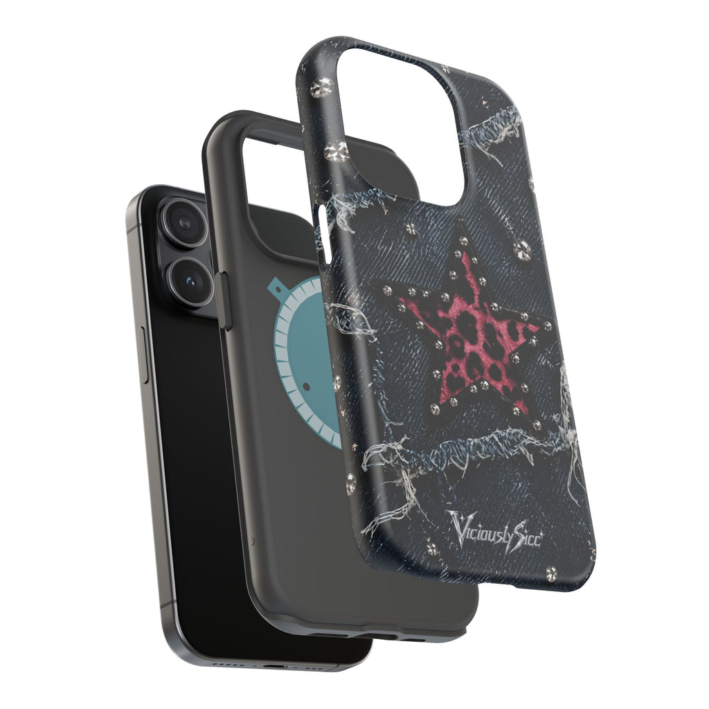 Denim Star Phone Case
