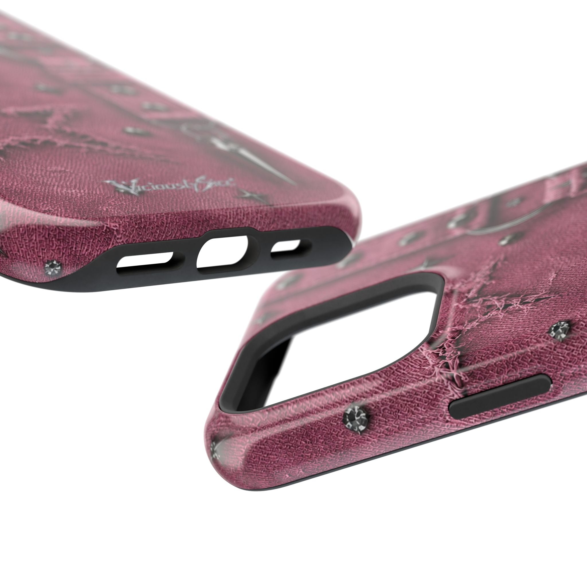 Pink Denim Phone Case