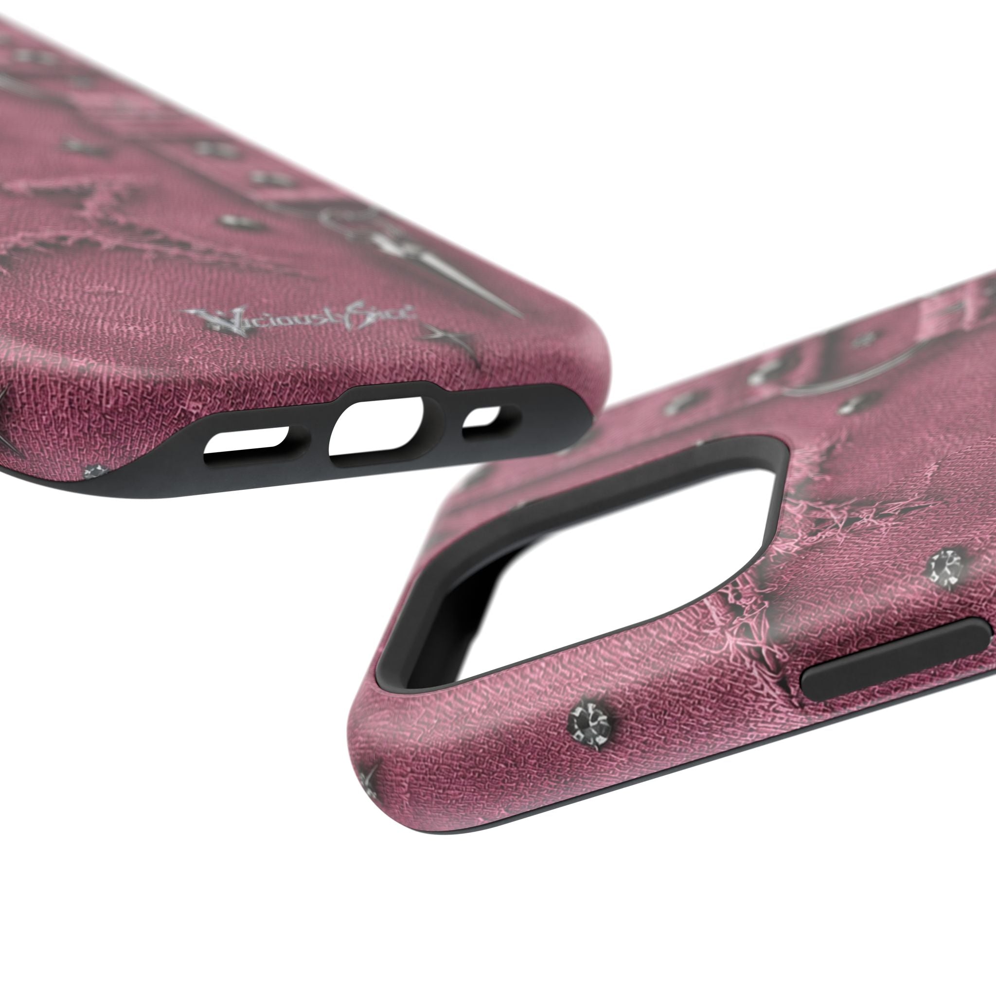 Pink Denim Phone Case