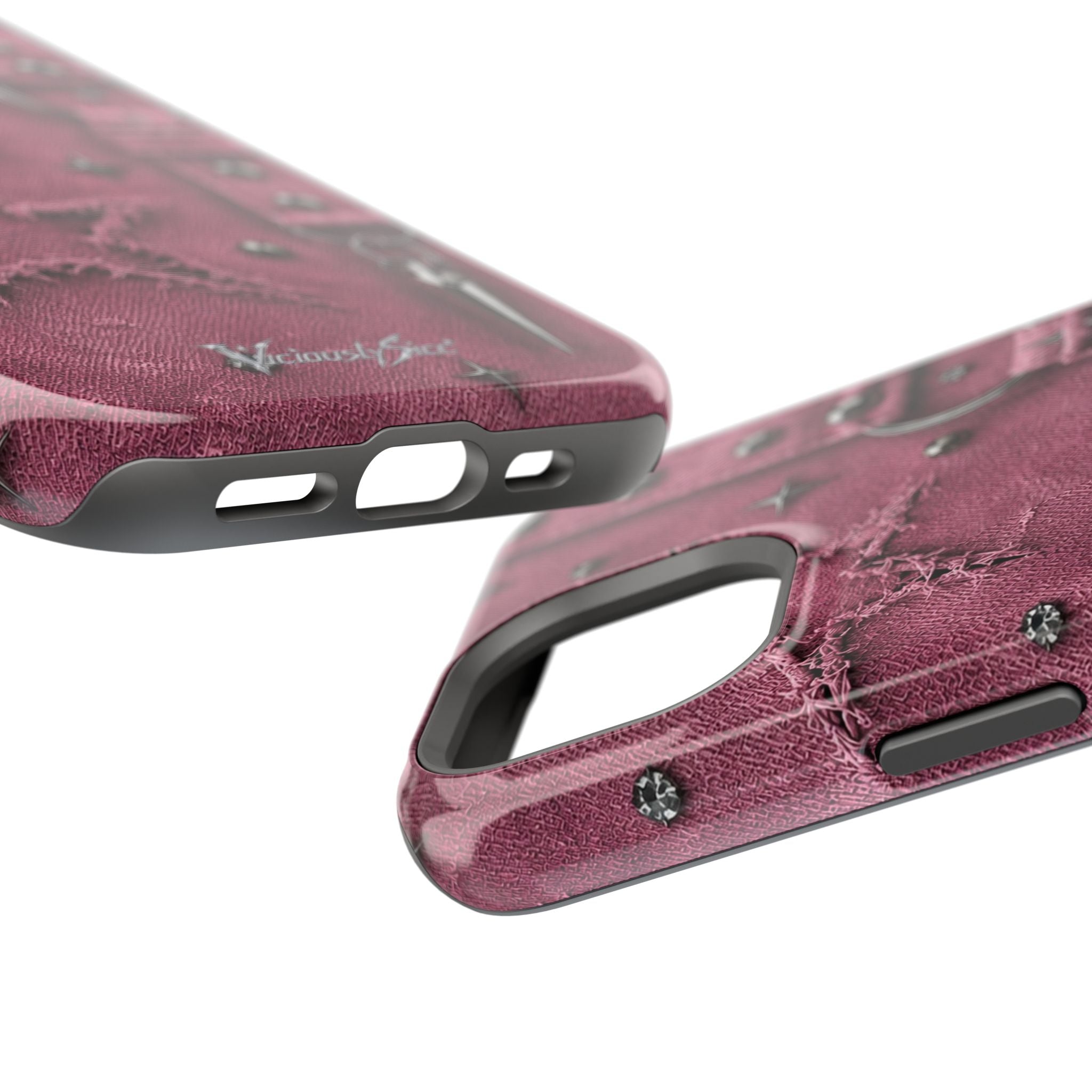 Pink Denim Phone Case