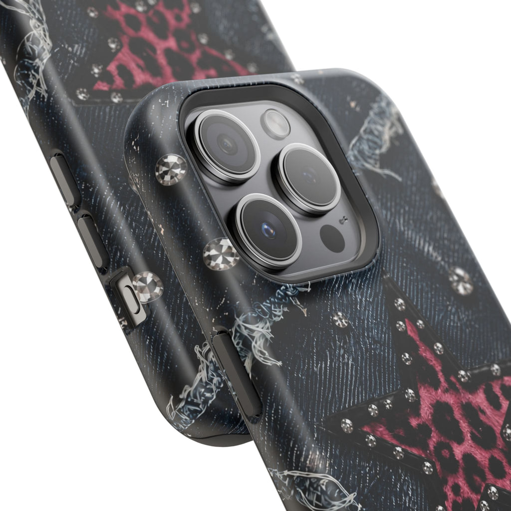 Denim Star Phone Case