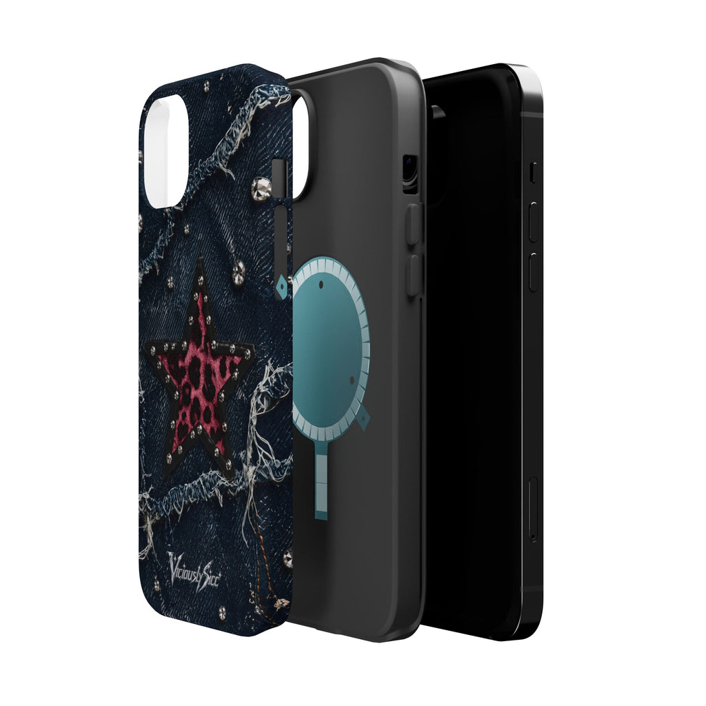 Denim Star Phone Case