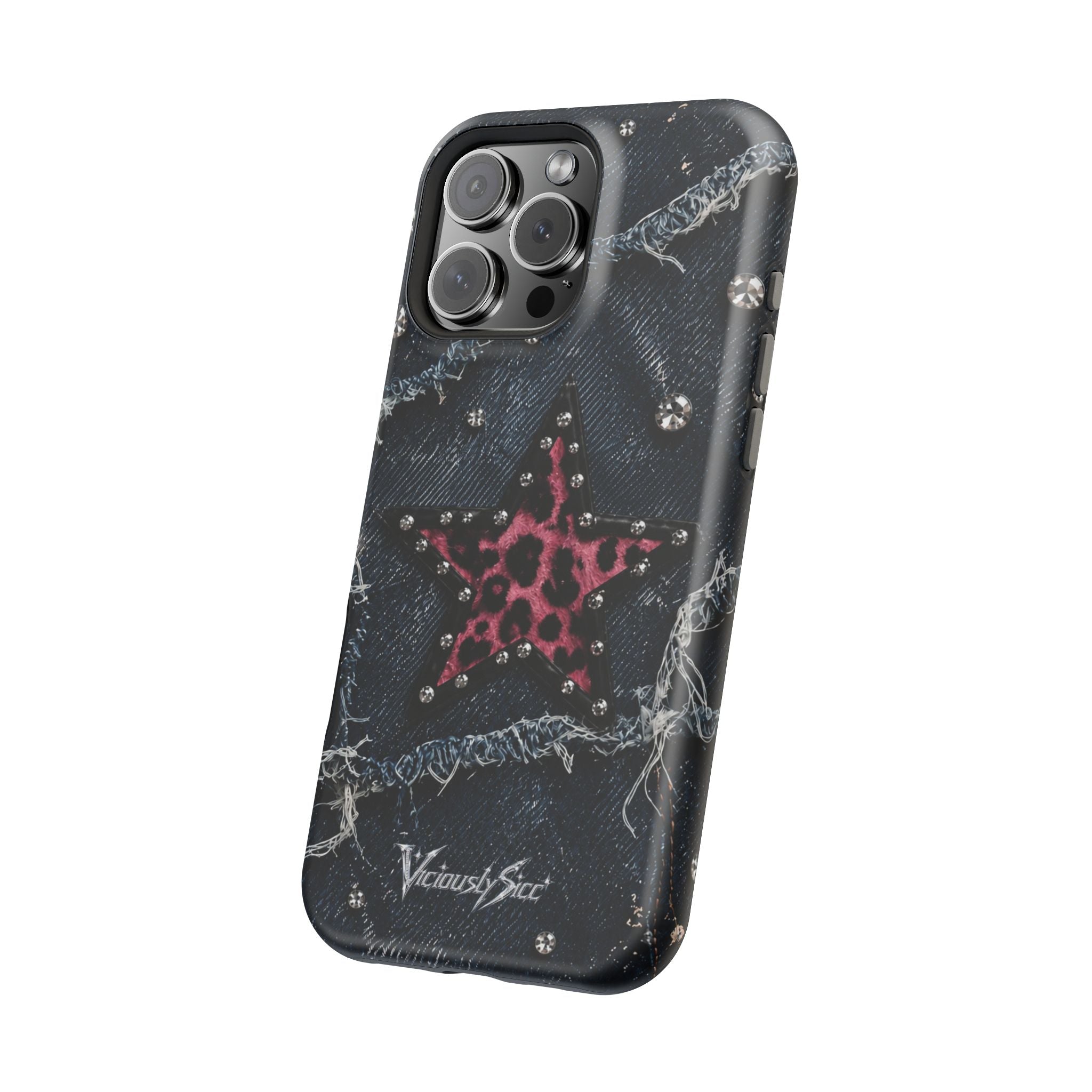 Denim Star Phone Case