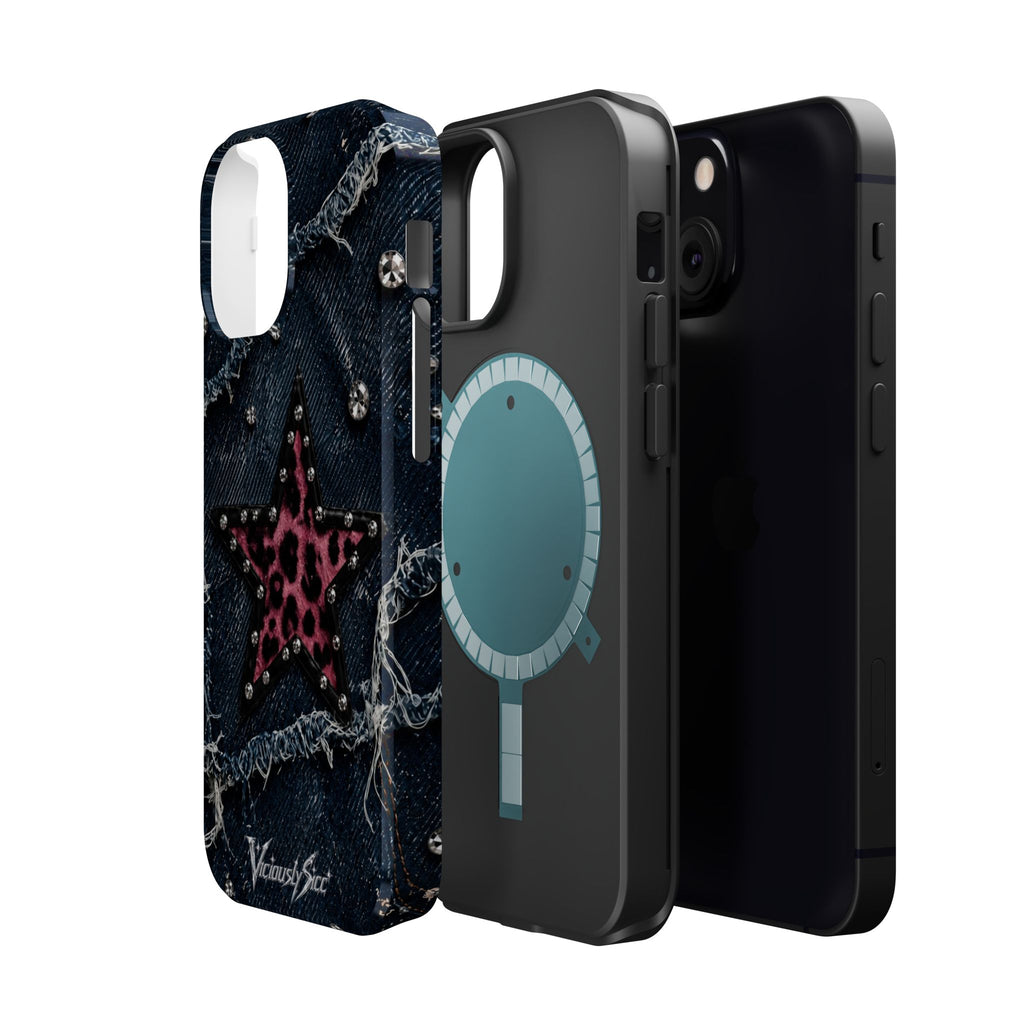 Denim Star Phone Case