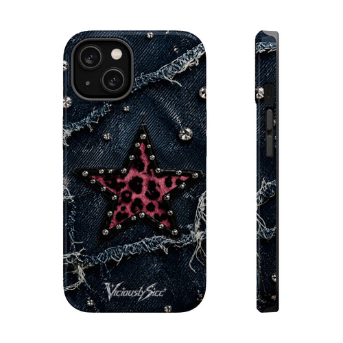 Denim Star Phone Case