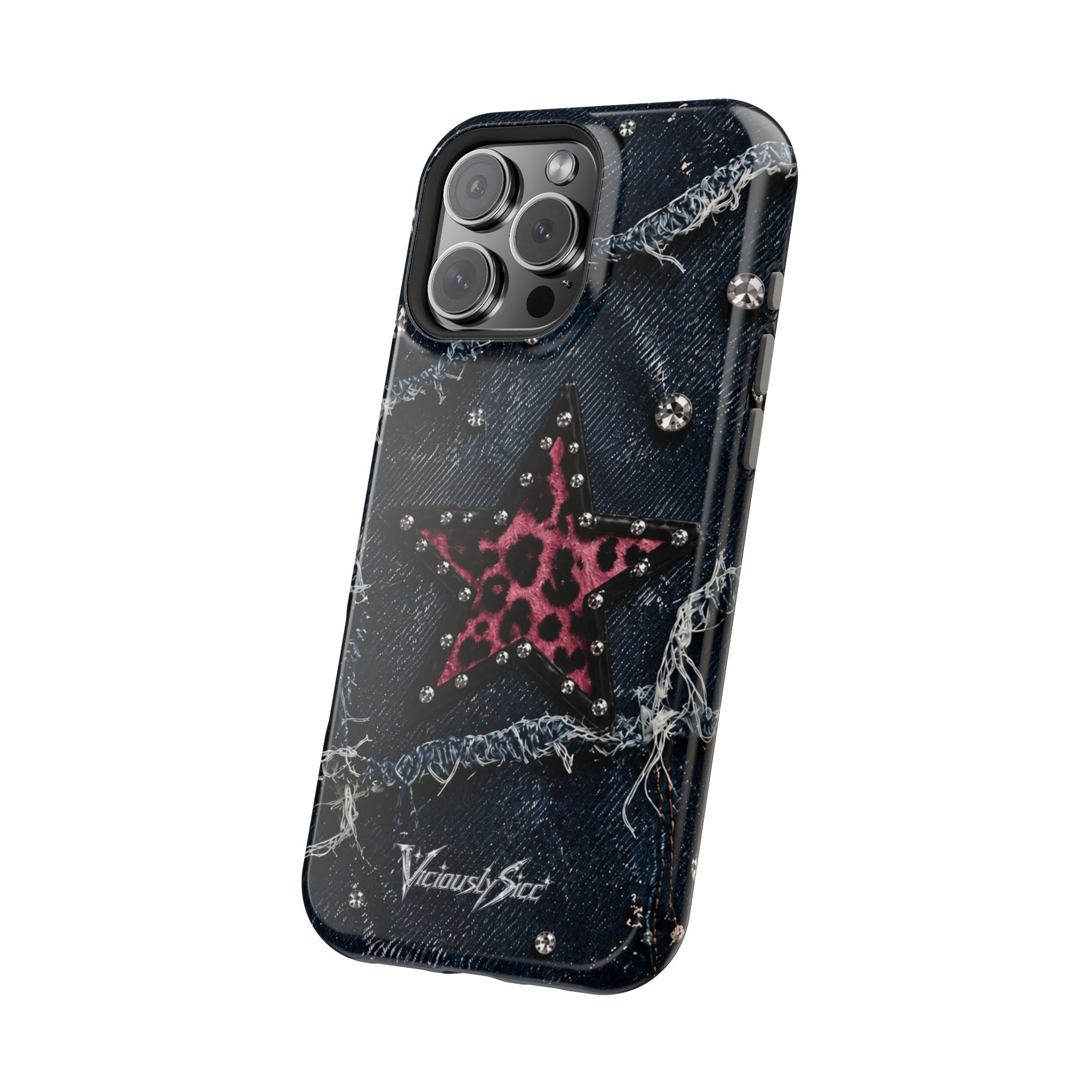Denim Star Phone Case