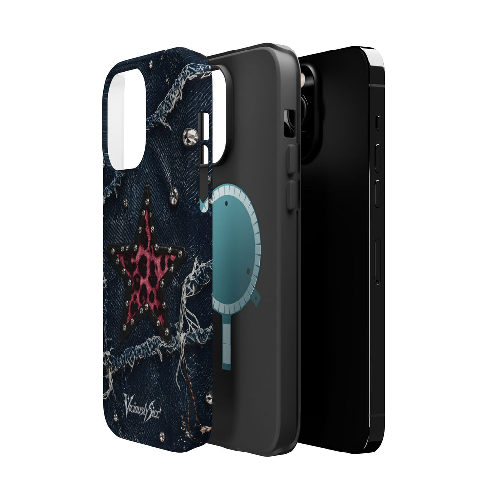 Denim Star Phone Case
