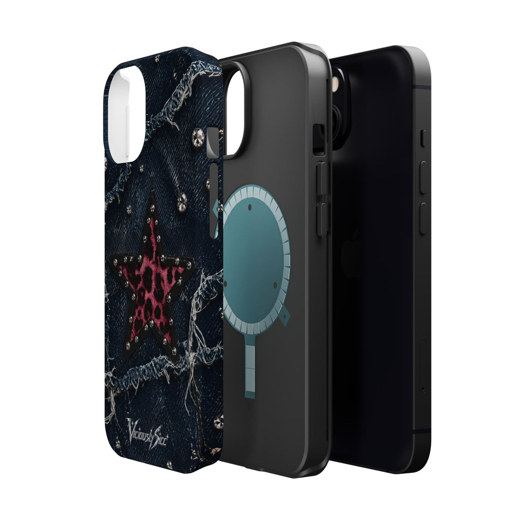 Denim Star Phone Case