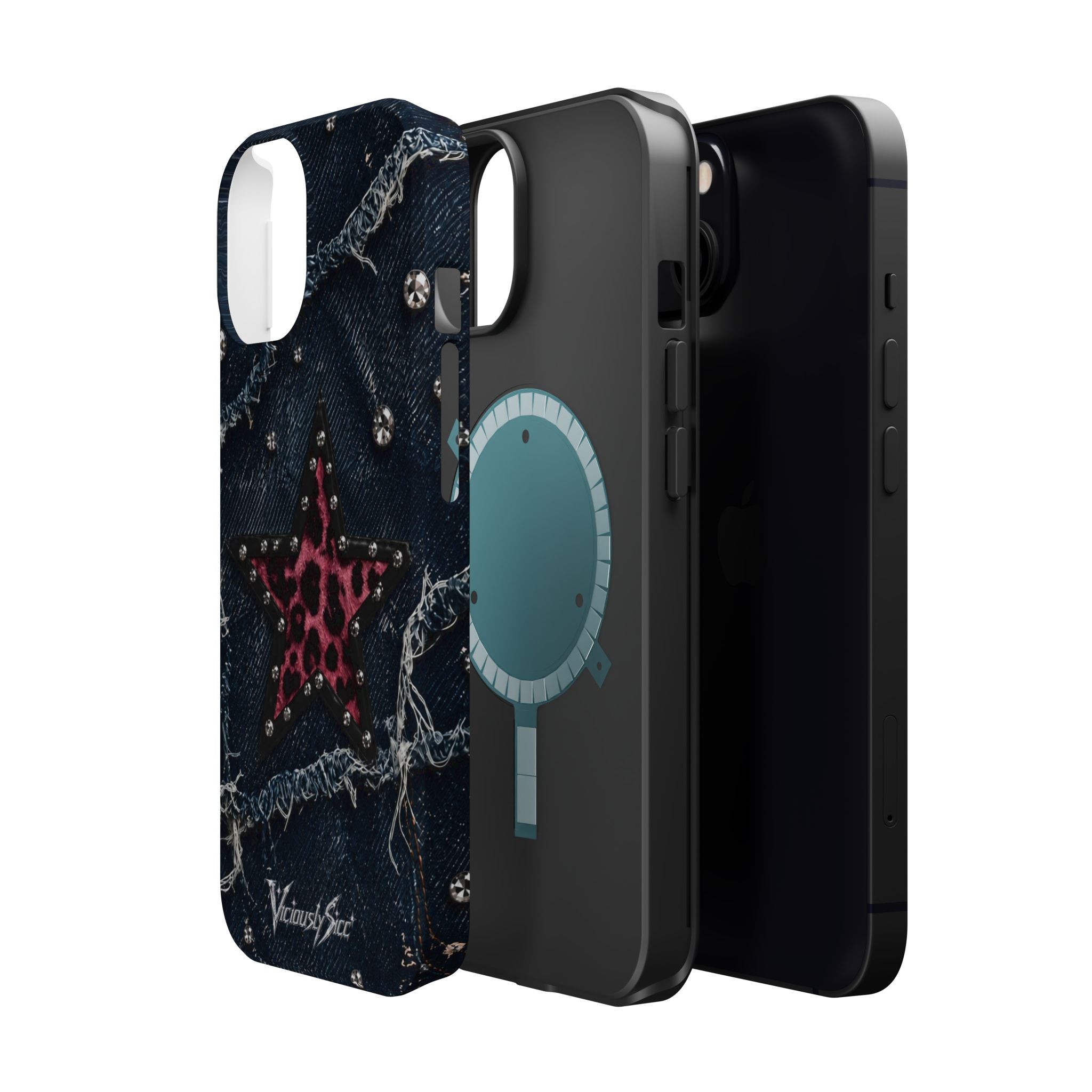 Denim Star Phone Case