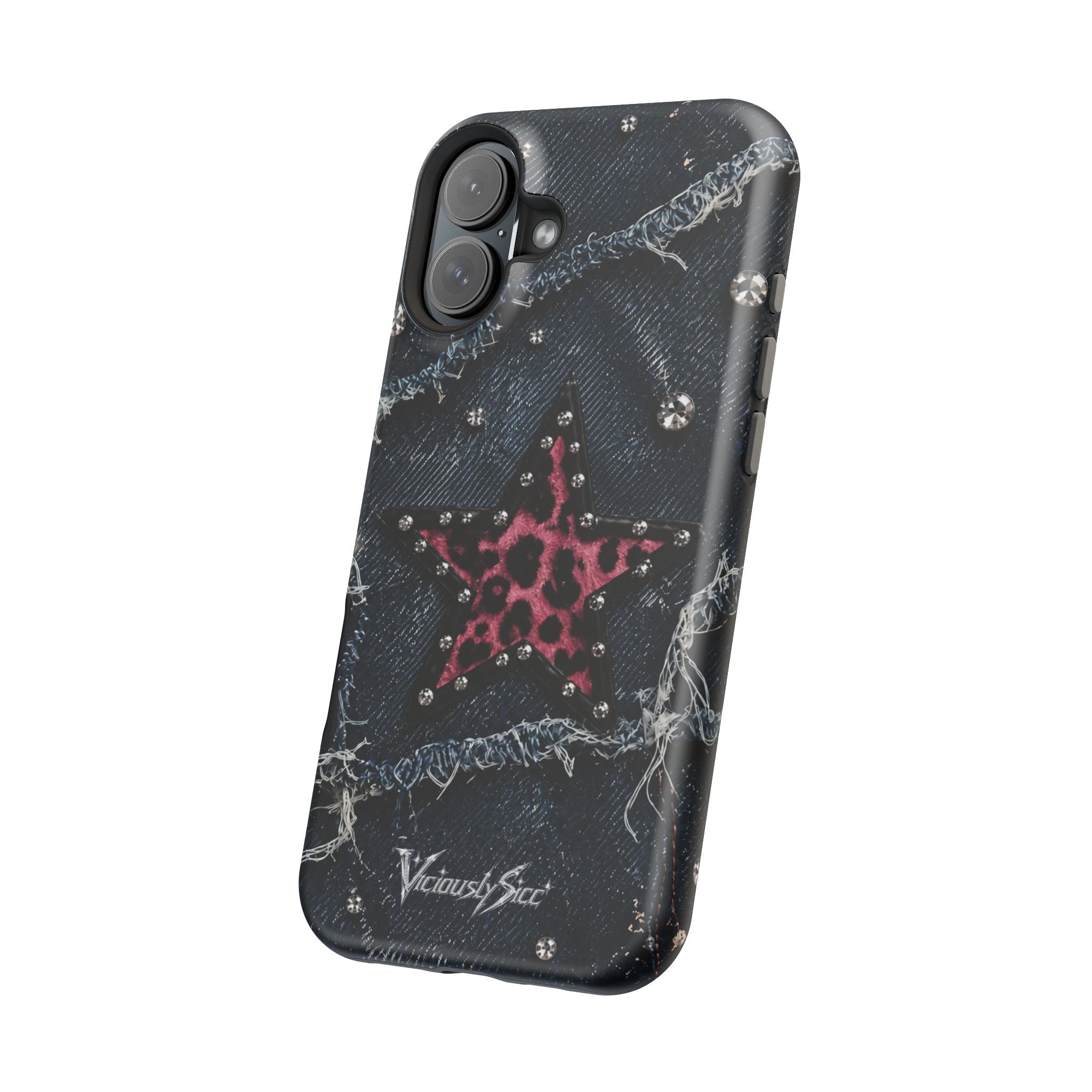 Denim Star Phone Case