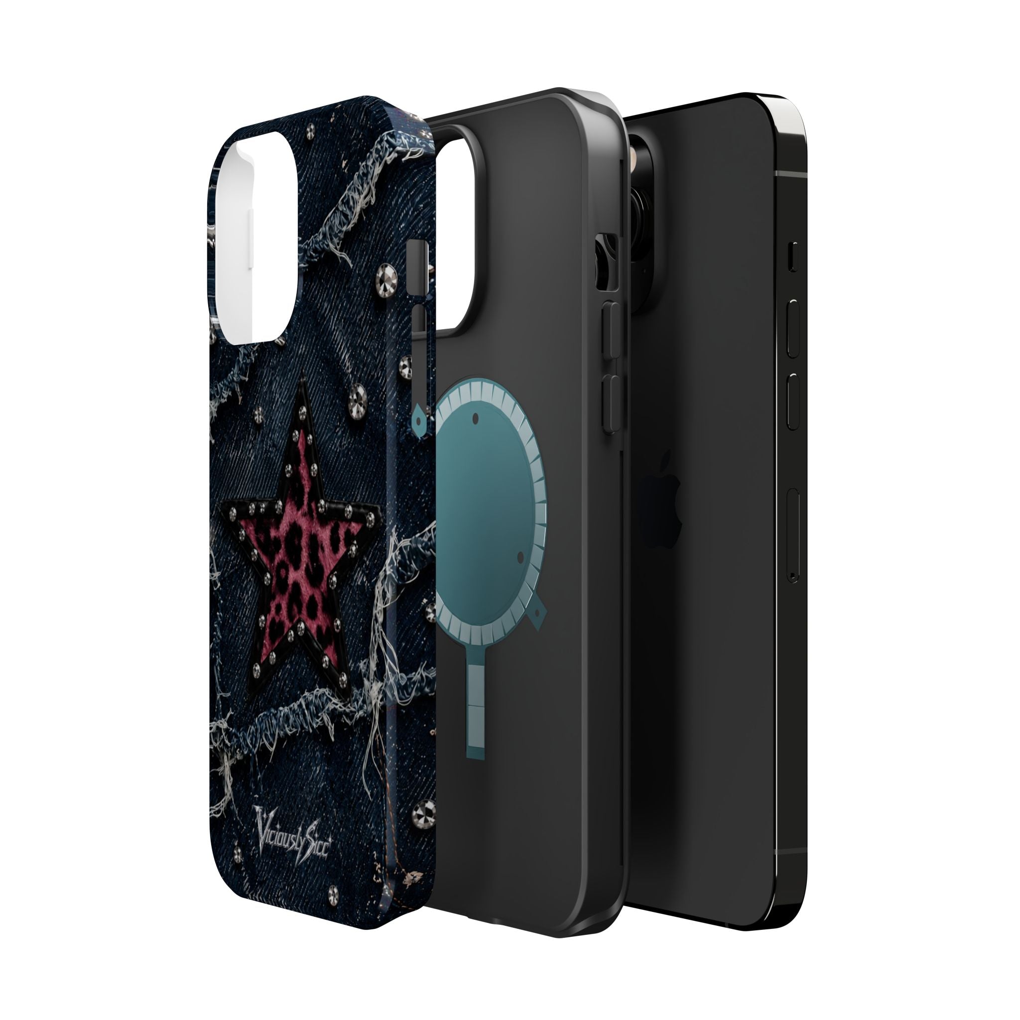 Denim Star Phone Case