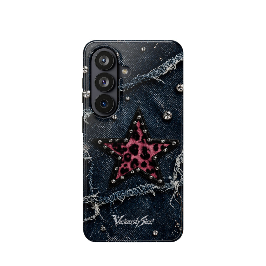 Denim Star Phone Case