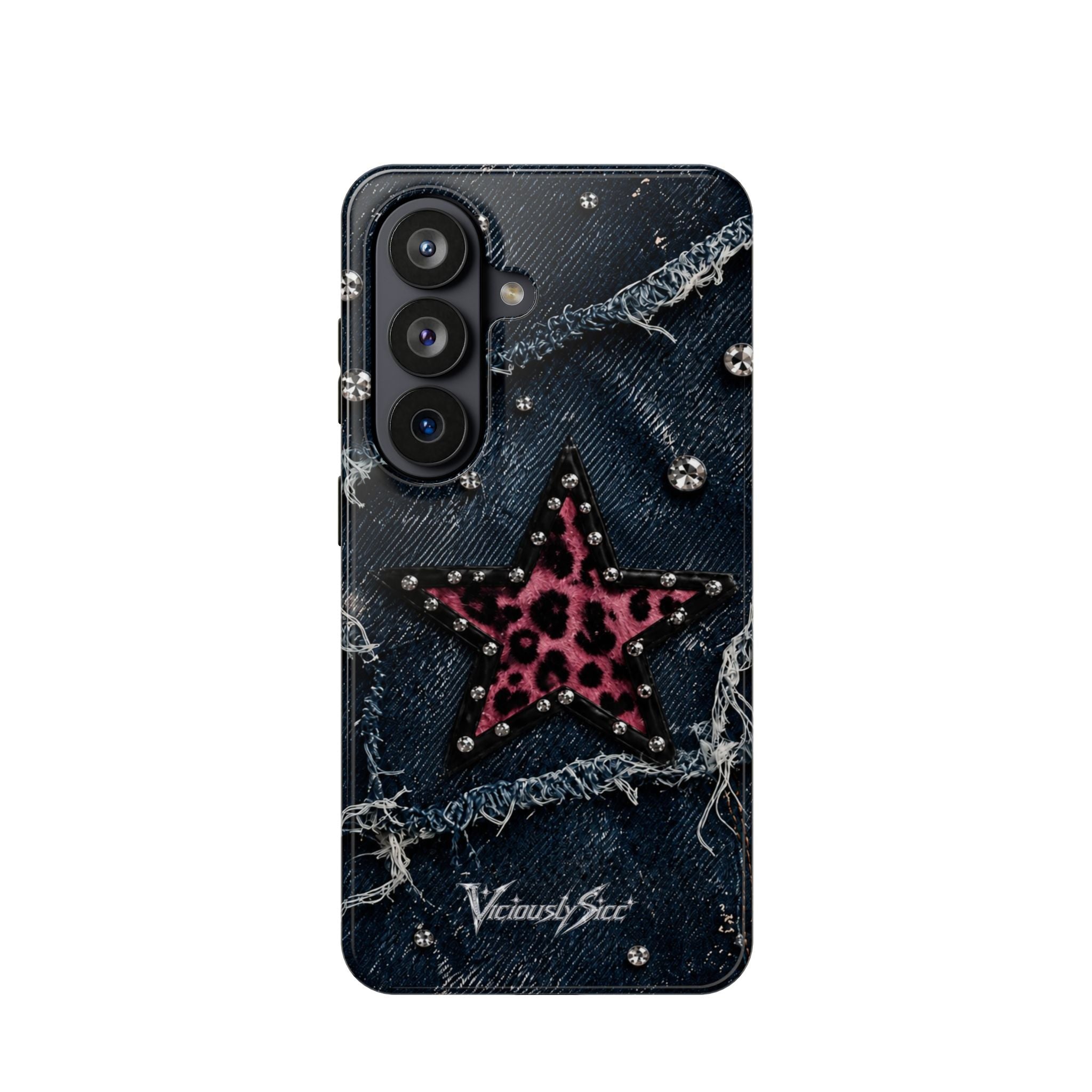 Denim Star Phone Case