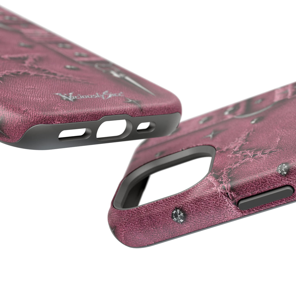 Pink Denim Phone Case