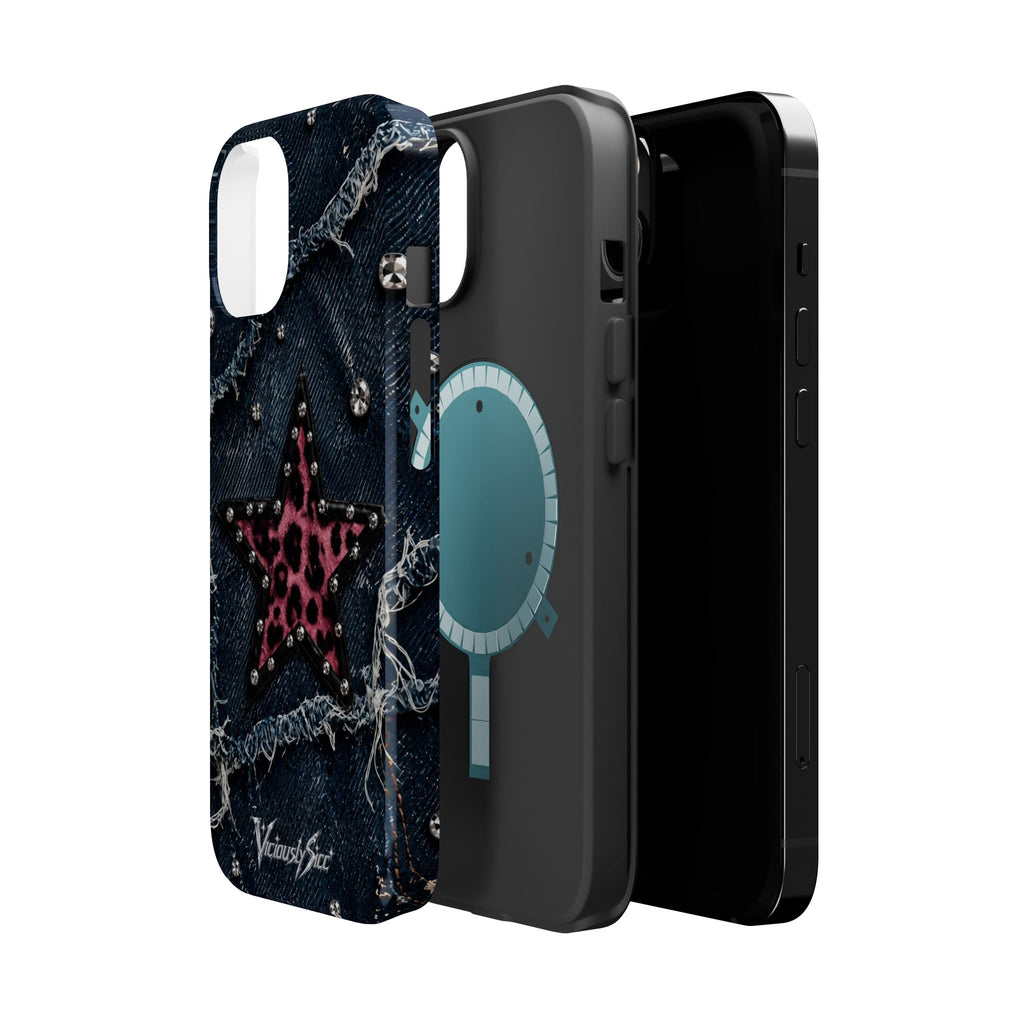 Denim Star Phone Case