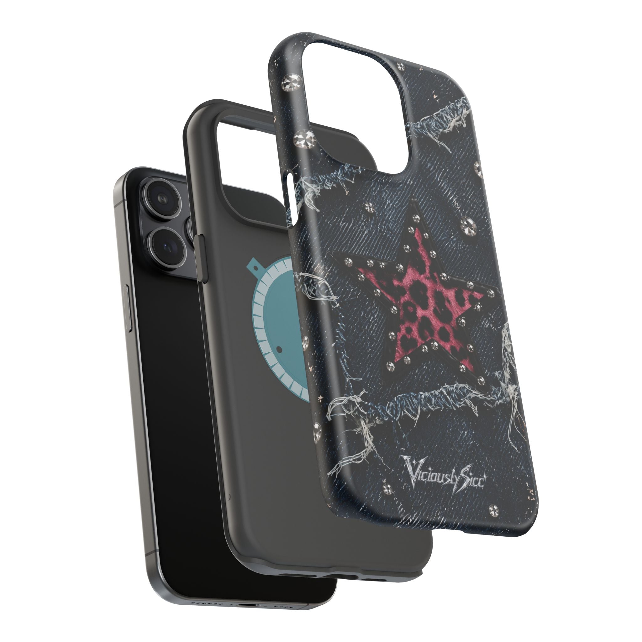 Denim Star Phone Case