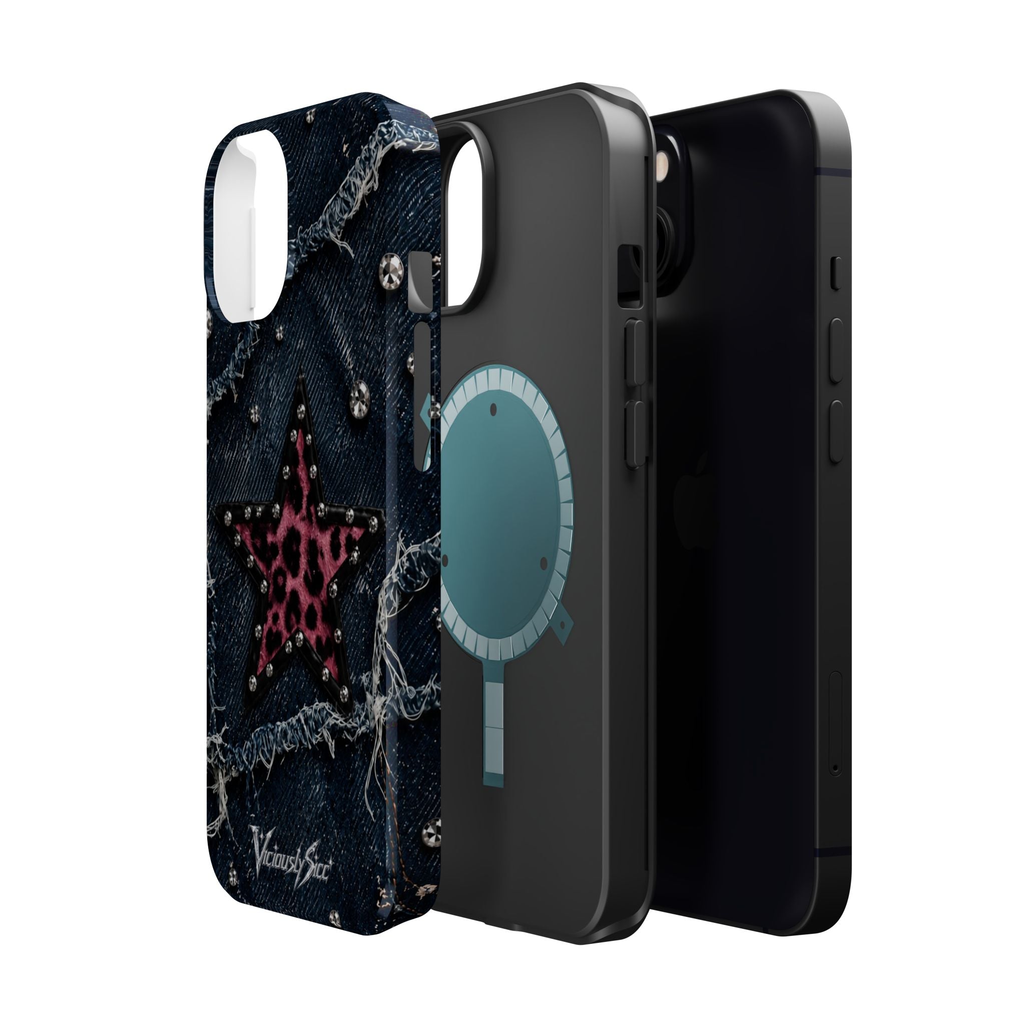Denim Star Phone Case
