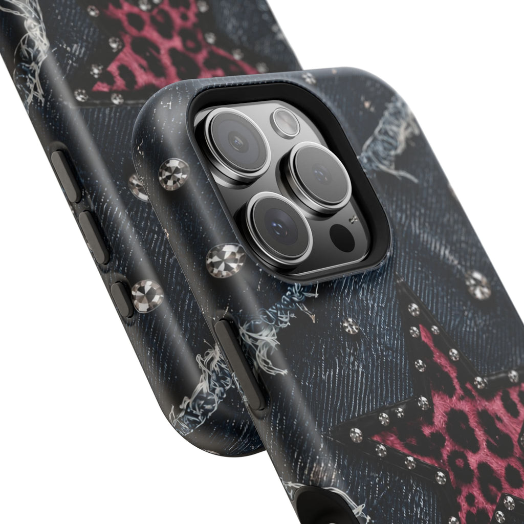 Denim Star Phone Case