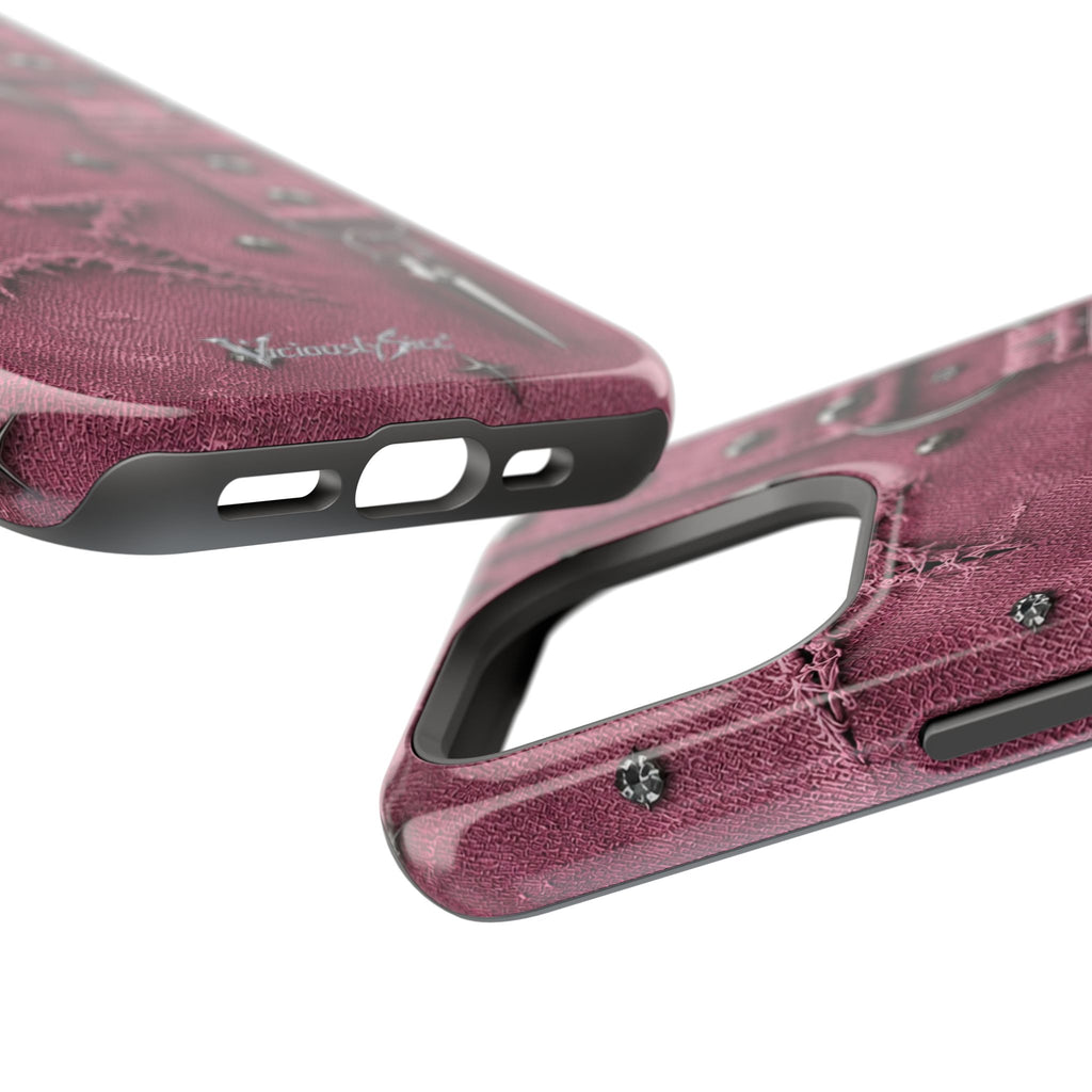 Pink Denim Phone Case