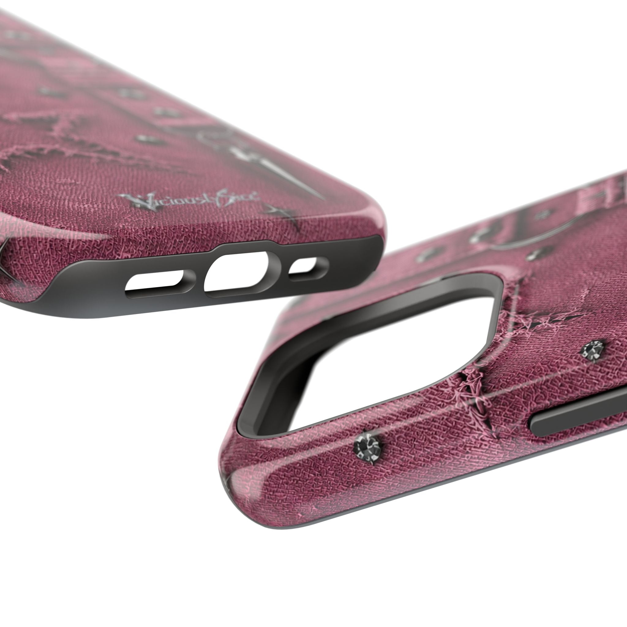 Pink Denim Phone Case