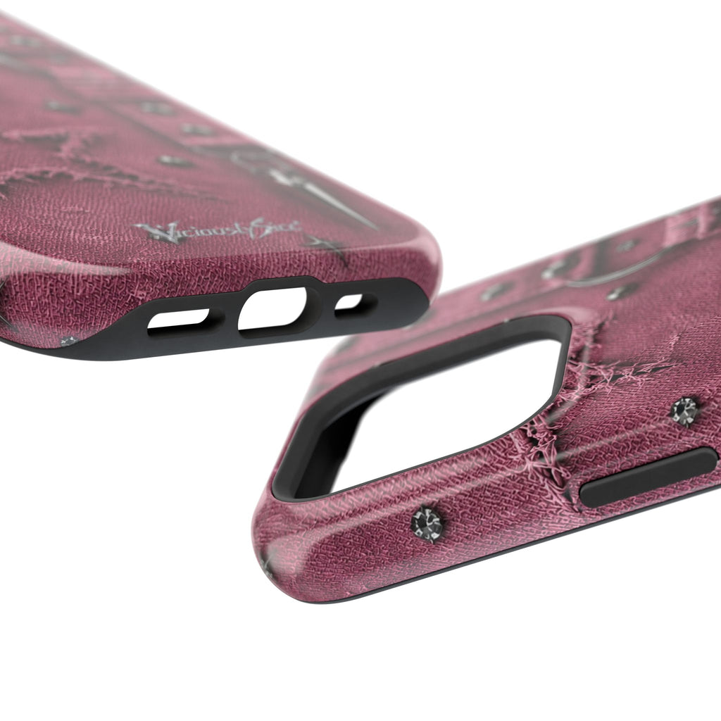 Pink Denim Phone Case