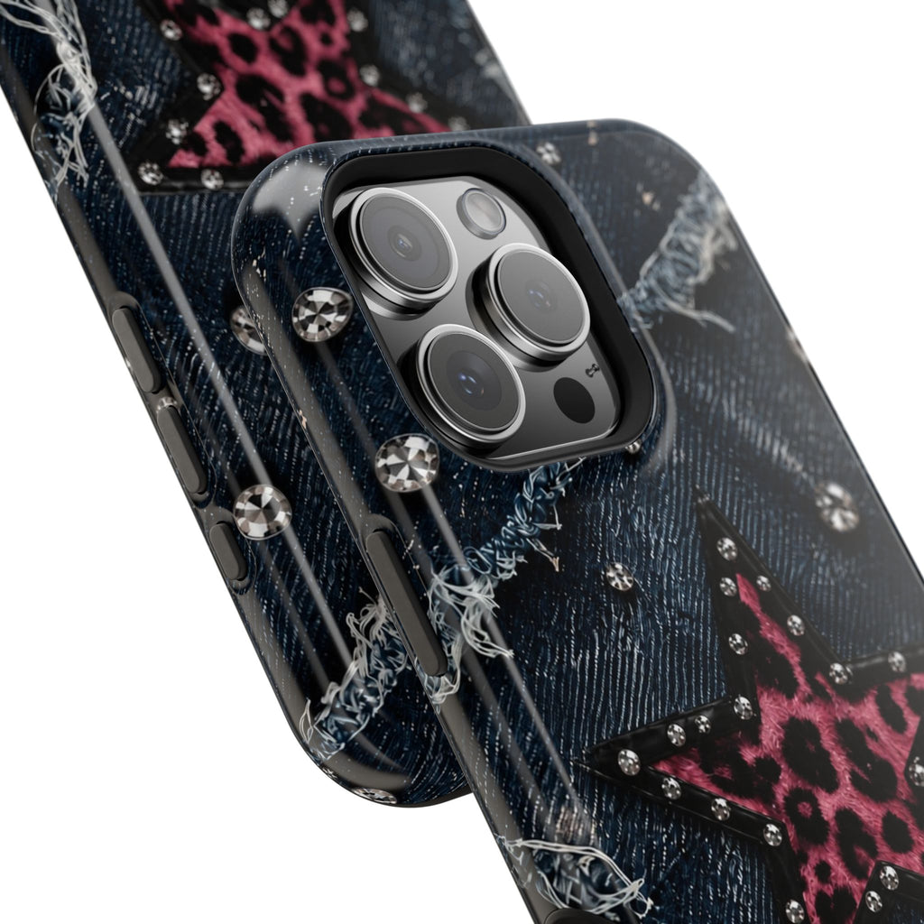 Denim Star Phone Case