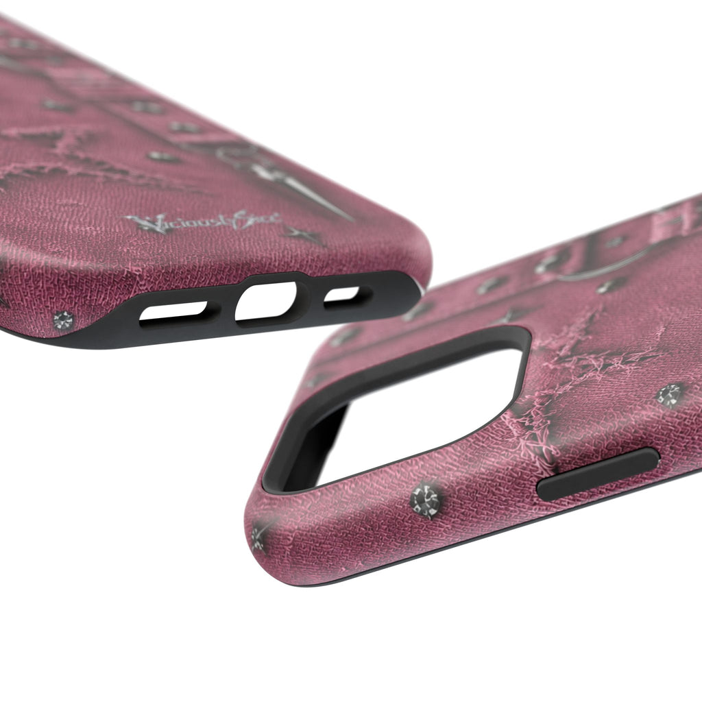 Pink Denim Phone Case