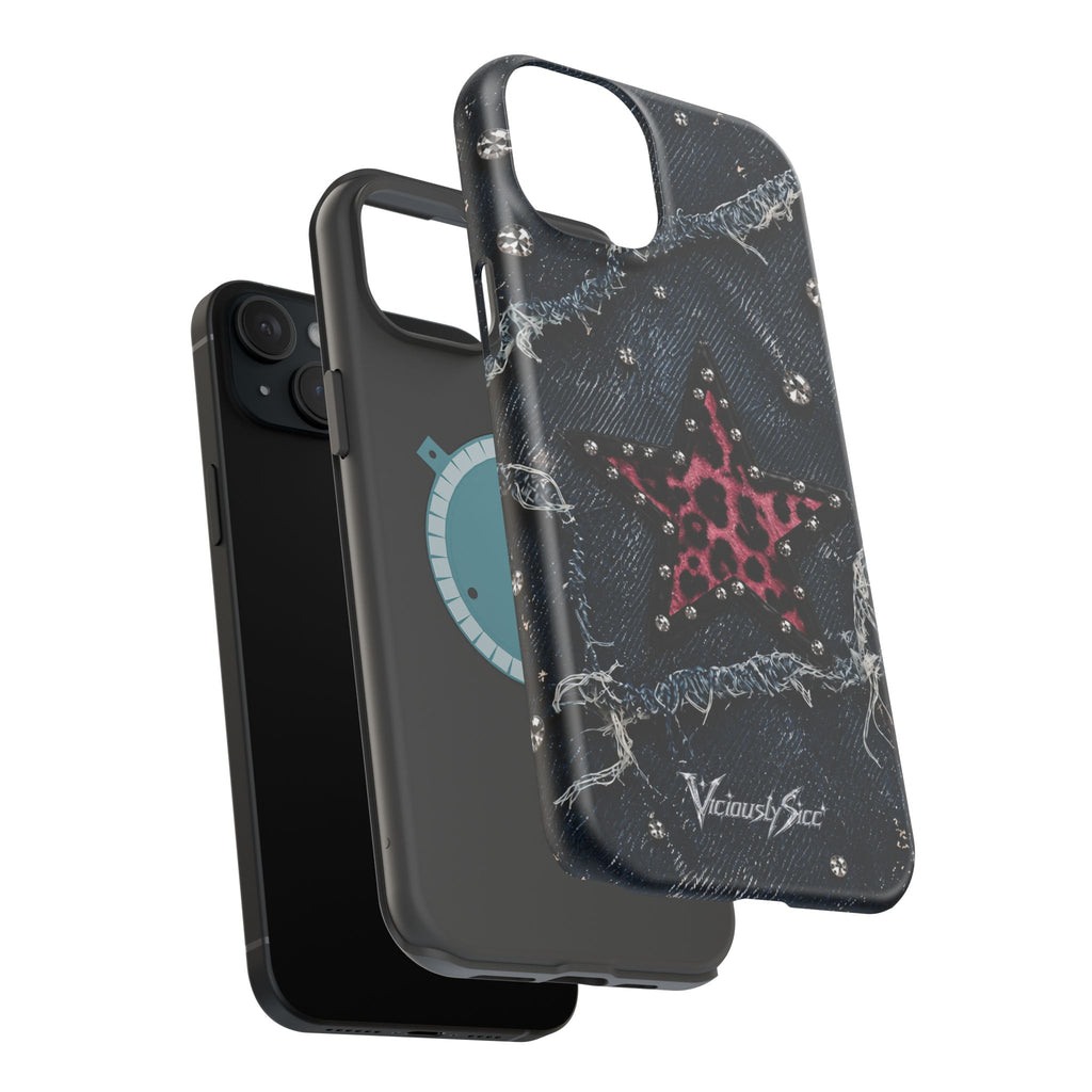 Denim Star Phone Case