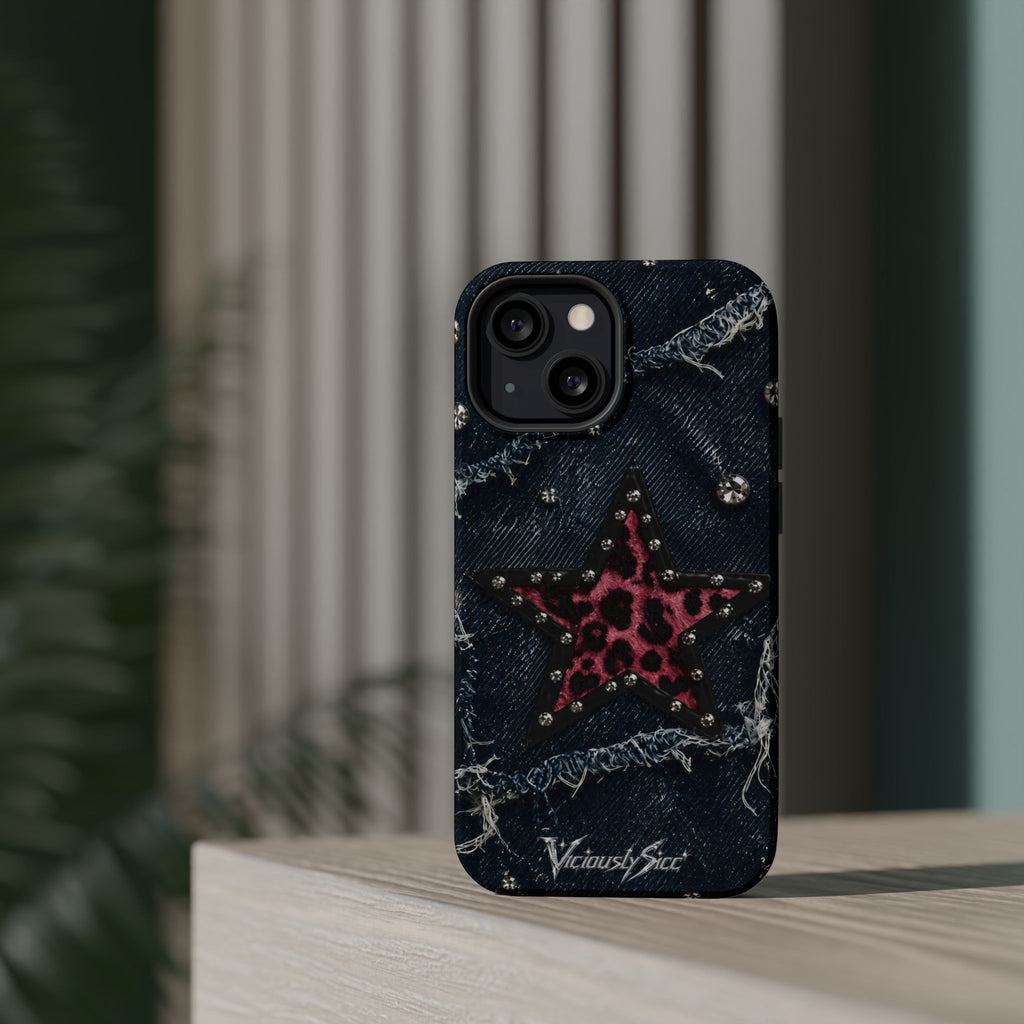 Denim Star Phone Case