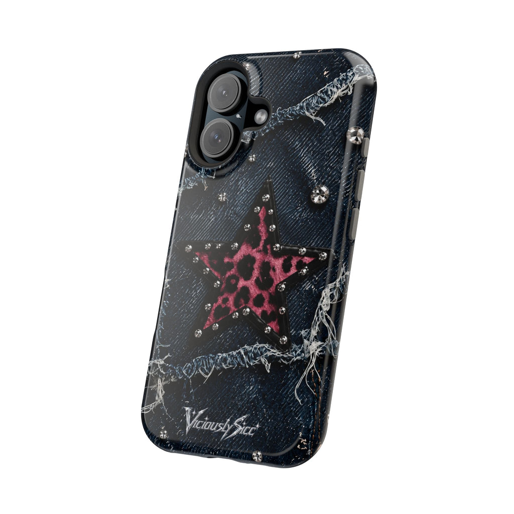 Denim Star Phone Case
