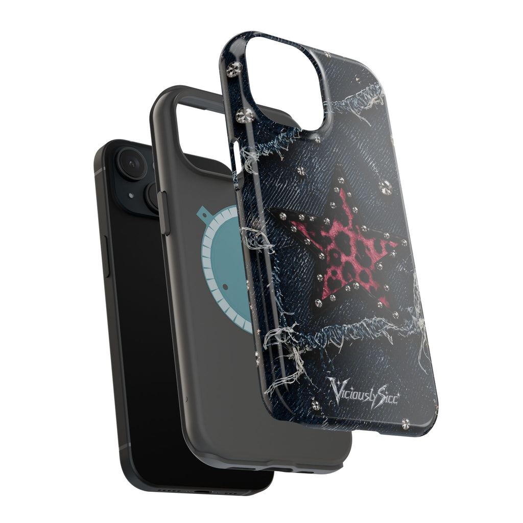 Denim Star Phone Case
