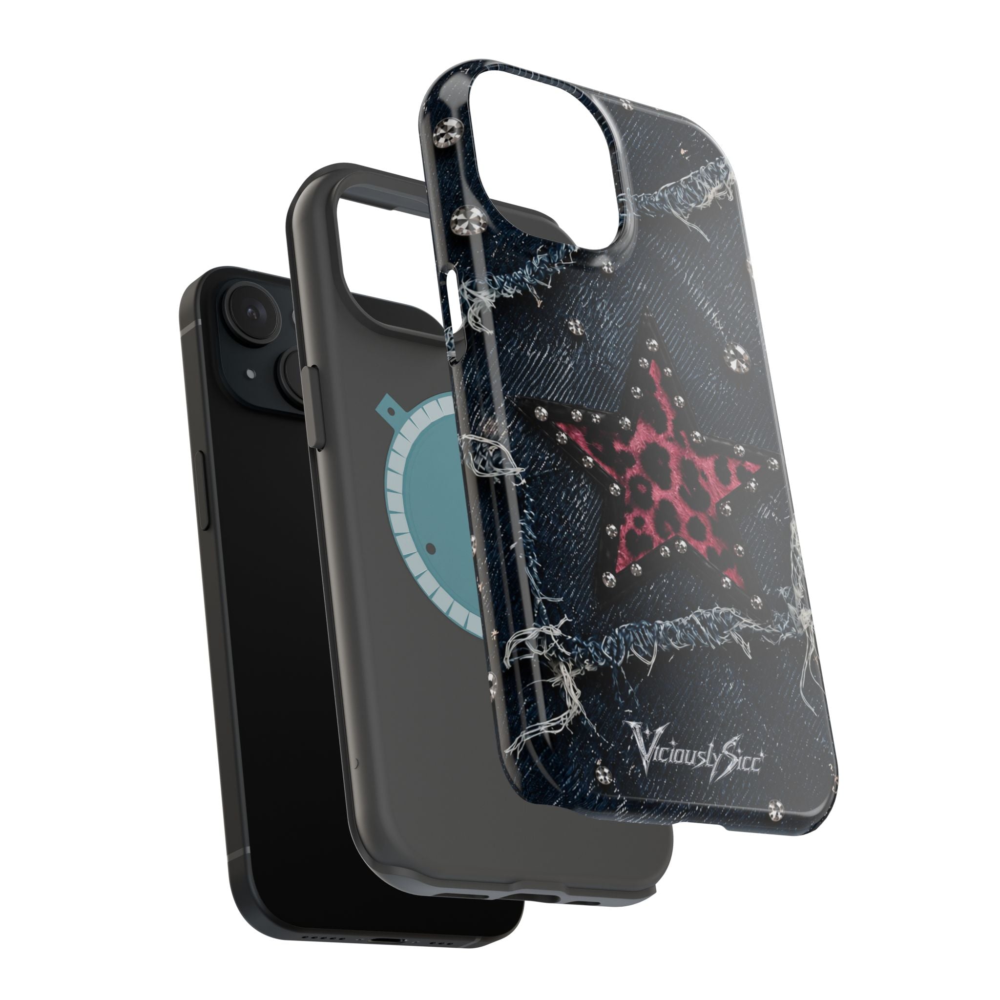 Denim Star Phone Case