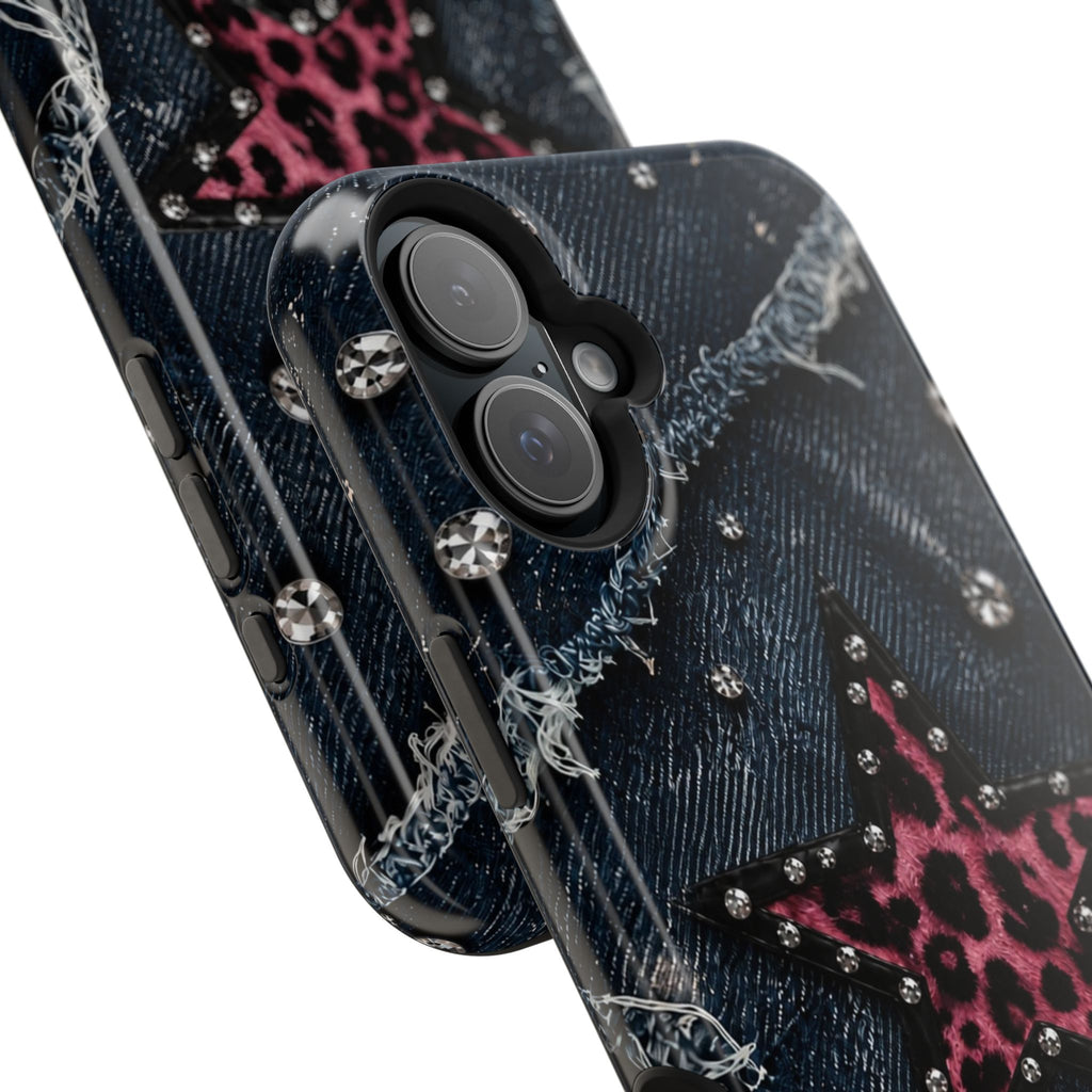 Denim Star Phone Case